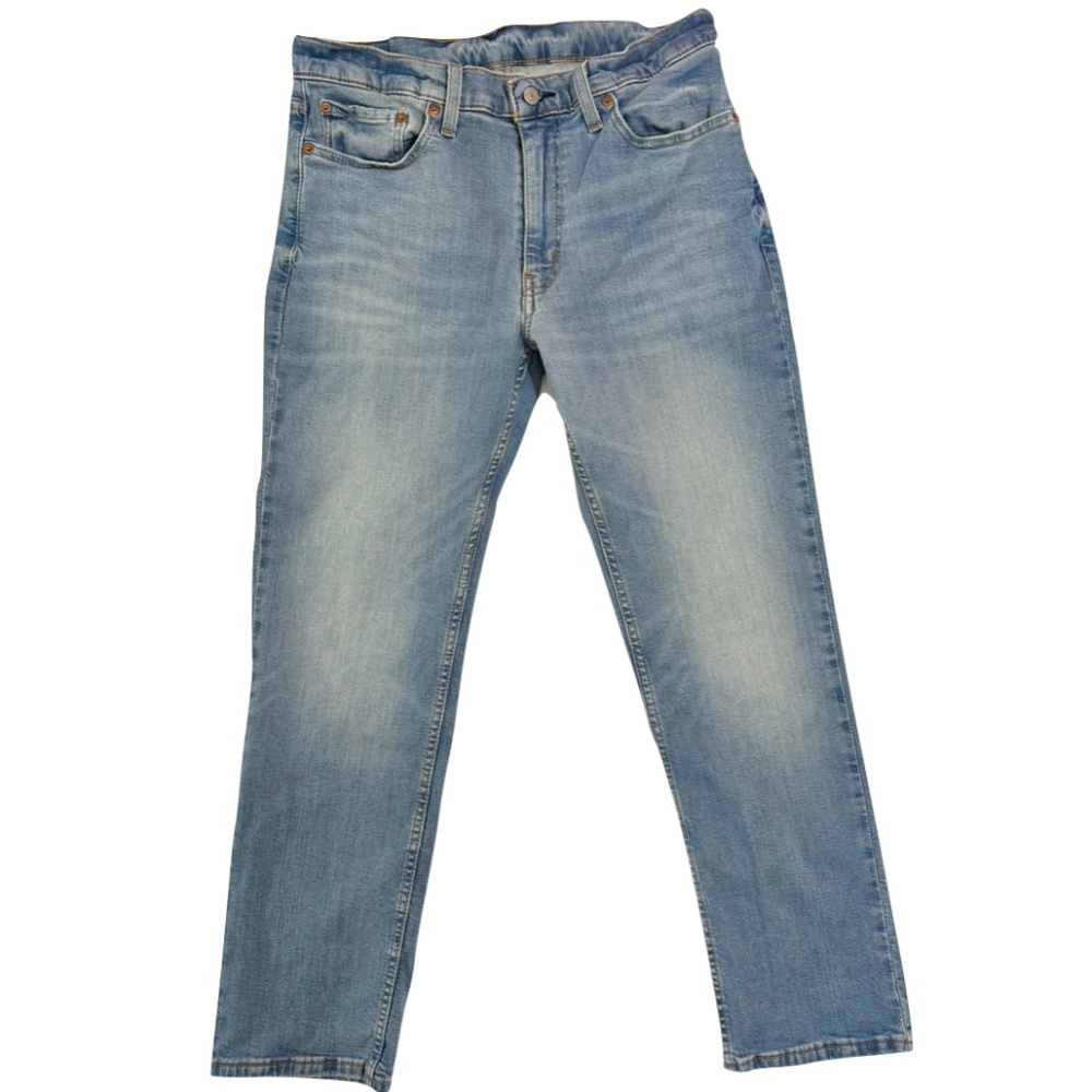 Levi's 514 Straight Fit Men's Jeans Size 33x30 Medium Wash - Picture 2 of 13